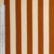 Tissu Toile Lin Viscose Rayure Tabac