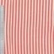 Tissu Etamine Tissé Teint Rayure Fine Rouge