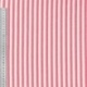 Tissu Etamine Tissé Teint Rayure Fine Fuchsia