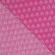 Tissu Voile de Coton Imprmé Fleurs Fuchsia 