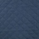 Tissu Chambray Matelassé Uni Bleu Denim 