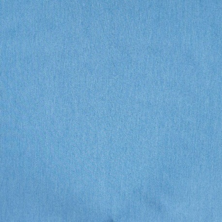 Tissu Chambray Jean Elasthanne Bleu Lavé