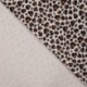 Tissu French Terry Imprimé Leopard Caramel