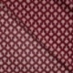 Tissu Voile de Coton Imprimé Cognac