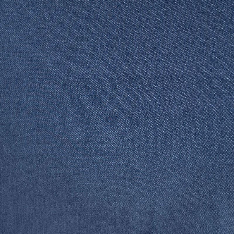 Tissu Chambray Jean Elasthanne Bleu Foncé