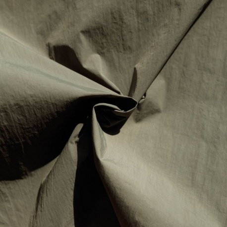 Toile Déperlante Unie Toty Kaki