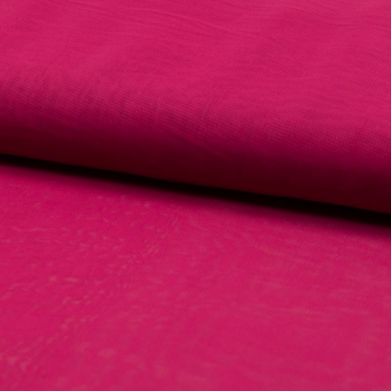 Tissu Voile de Luxe Fuchsia