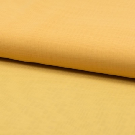 Tissu Voile de Luxe Jaune