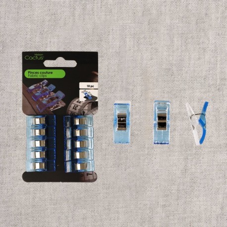 Cactus-pinces patchwork *10pcs 10x27mm