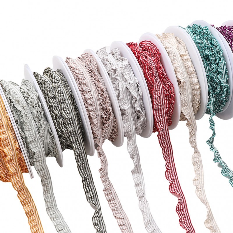 Ruché vichy elastique