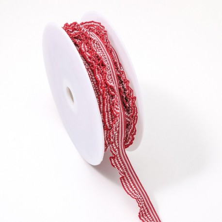 Ruché vichy elastique