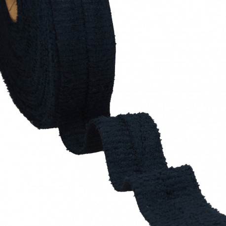 Tresse bordure pré pliée chenille