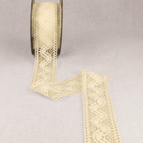 Dentelle coton vagues