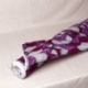 Tissu Wax Imprime Mix Prune