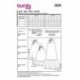 Patron Burda Easy 5628 Robe 36-46