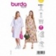Patron Burda 5637 Robe 38-50 