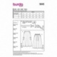 Patron Burda 5643 Jupe 38-50 