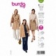 Patron Burda Easy 5647 Veste et Manteau 36-46