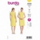 Patron Burda 5659 Robe 36-48 