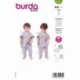 Patron Burda Kids 9191 Chemisier et Pantalon 6-36 Mois 