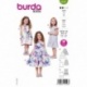 Patron Burda Kids 9197 Robes 36 Mois-10 Ans