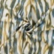 Tissu Crêpe Viscose Imprimé Kaki