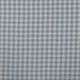 Tissu Carreaux Tissé Teint Bleu 