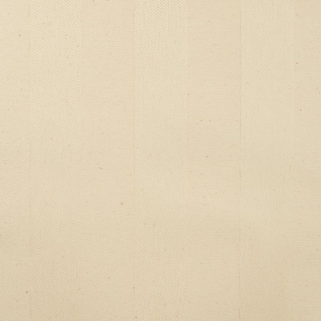 Tissu Jacquard Ecru Rayure 