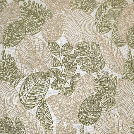 Tissu Jacquard Paolo Kaki