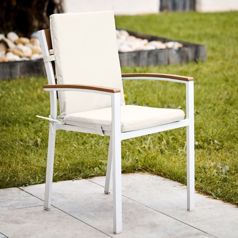 Coussin de Fauteuil Garden Ecru 40x90 cm