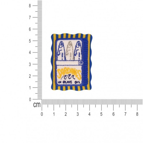 Ecusson l'ete sans fin - Sardines