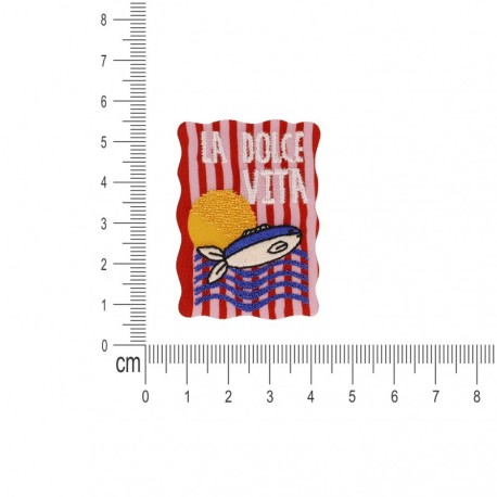 Ecusson l'ete sans fin - La dolce vita