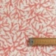 Tissu Imprimé Marisma Corail 