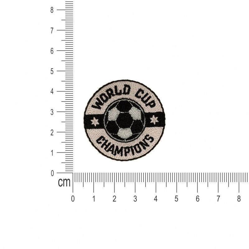 Ecusson world cup champions - Argent