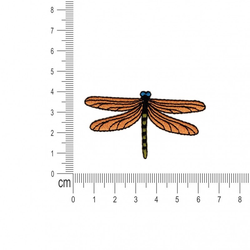 Ecusson insectes - Libellule