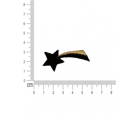 Ecusson univers - Etoile filante