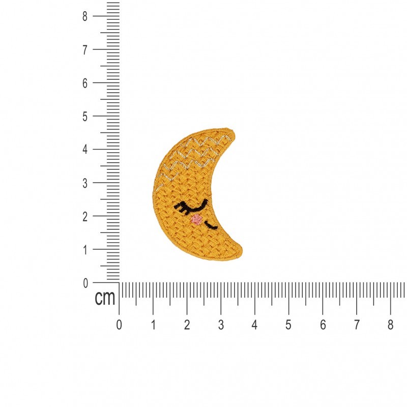 Ecusson univers crochet - Lune