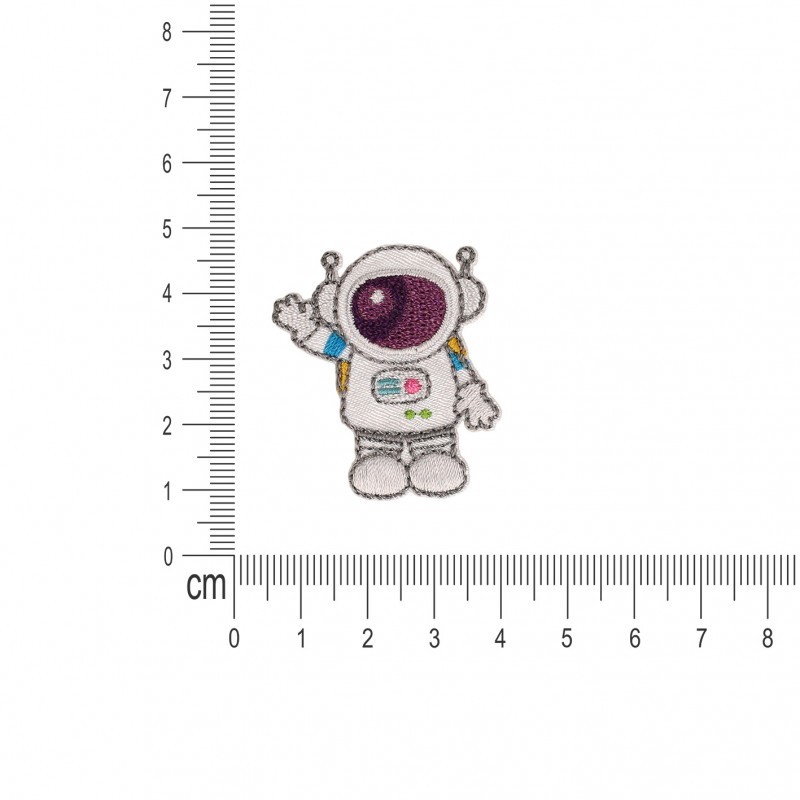 Ecusson explorons l'univers - Astronaute