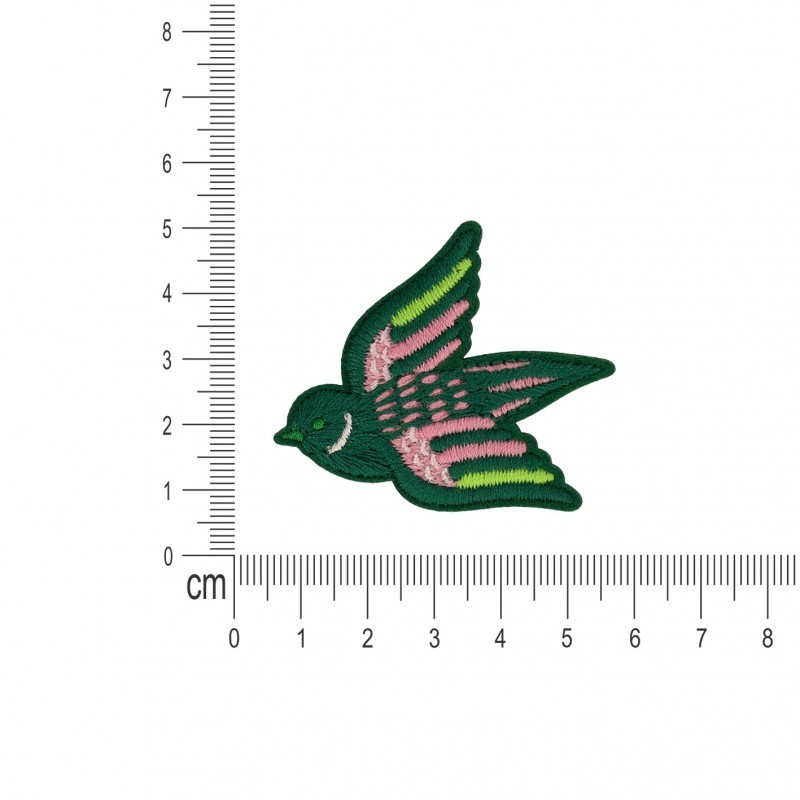 Ecusson oiseaux - Vert