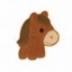 Ecusson animaux mignons - Cheval