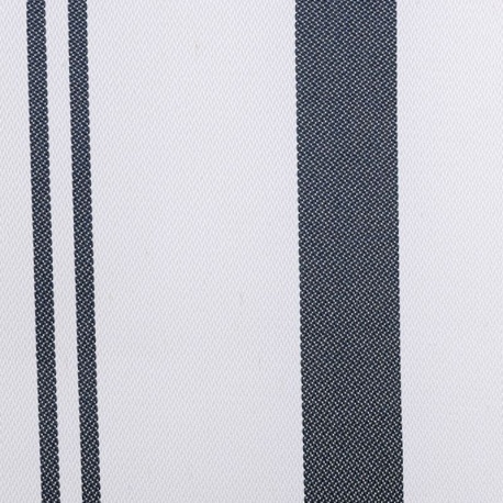 Toile Outdoor Augusta  Rayée Marine Grande Laize