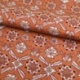 Tissu Toile Imprimée Kashgar Terracotta