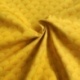 Tissu Popeline Eventails Jaune