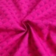 Tissu Popeline Eventails Fuchsia