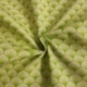 Tissu Popeline Eventails Vert Anis 