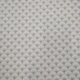 Tissu Popeline Eventails Blanc Gris 