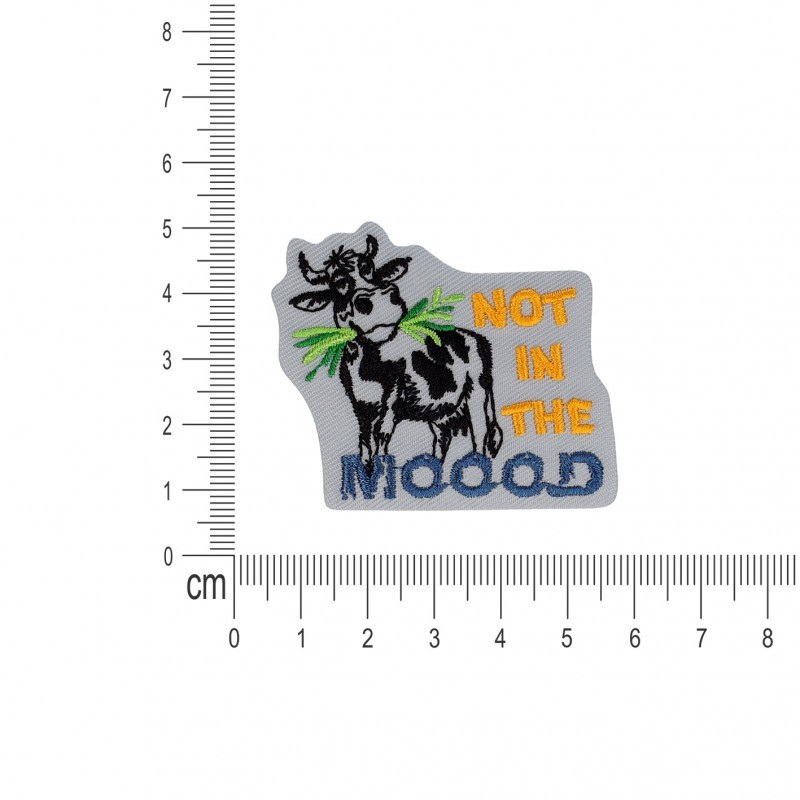 Ecusson animaux avec slogans - Not in the moood