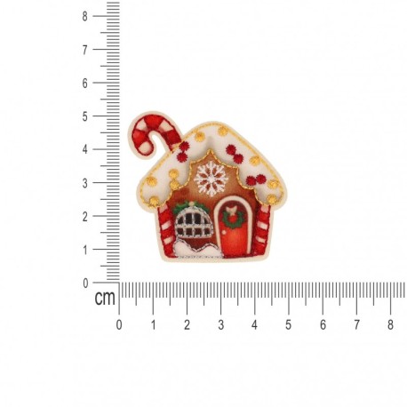 Ecusson esprit de noel - Maison