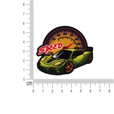 Ecusson voitures de course - Speed