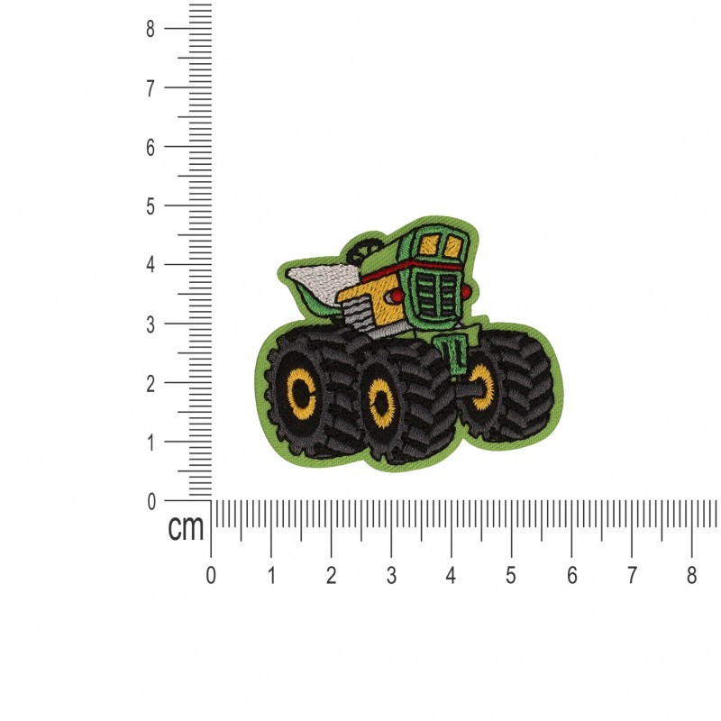 Ecusson vehicule de chantier - Tracteur